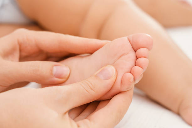 Séance de réflexologie plantaire enfant